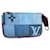 Louis Vuitton Micro Pouch Accessories Monogram Denim Red CAPSULE 2020 Blue  ref.775454