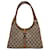 Brown Canvas Gucci Jackie Leather  ref.775842