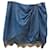 Self portrait Skirts Black Blue Navy blue Dark blue Synthetic  ref.775855