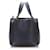 Hermès Leather Picotin PM Black Pony-style calfskin  ref.775892