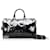 Chanel CC-Boston-Tasche Schwarz Leder Lackleder  ref.776012