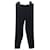 Balenciaga Pantalones, polainas Negro Seda  ref.776045