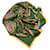 Foulard Hermès Vert Les Armes de Paris en Soie Tissu  ref.776093