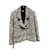 Chanel Jackets Black White Tweed  ref.776390