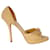 Dior Beige Leather Peeptoe Heels with Bow  ref.776547