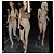 Leggings/pantalones de ante Balmain Castaño Caramelo - vista 6