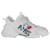 Dior 'I Love Paris' D-Connect Sneakers in White Leather  ref.776773