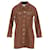 Reformation Newman Denim Mini Dress in Brown Cotton   ref.776778