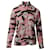 MSGM bedrucktes Langarmhemd aus rosa Seide  ref.776786