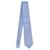 Corbata formal a rayas en seda con estampado azul de Ralph Lauren  ref.776806