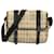 Burberry Haymarket Check Crossbody Messenger Bag in Beige Print Canvas Cloth  ref.776848