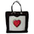 Anya Hindmarch Rainy Day Heart and Smiley Face Applique Tote Bag in Burgundy Patent Leather Multiple colors  ref.776853