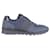 Prada Match Race Niedrige Sneakers aus marineblauem Leder  ref.776858