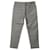 Isabel Marant Etoile Straight Leg Trousers in Taupe Grey Cotton  ref.776865
