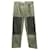Loewe Paula’s Ibiza Color Block Straight Cut Hose aus grüner Baumwolle  ref.776907