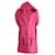 Xale Valentino Garavani com capuz em lã rosa  ref.776916