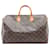 Louis Vuitton Speedy monogram 40 Brown Cloth  ref.776922