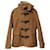 Burberry Burwood Duffle Coat in Camel Wool Yellow  ref.776977