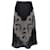 Falda de encaje Sandro Paris de poliamida negra Negro Nylon  ref.777023