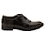 Zapatos derby con cordones Church's en cuero negro  ref.777057