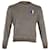 Louis Vuitton Logo-Embroidered Crewneck Sweatshirt in Brown Cotton  ref.777079
