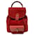 Gucci Red Bamboo Suede Backpack Leather  ref.777094