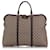 Gucci Brown GG Supreme Travel Bag Beige Cloth Cloth  ref.777133