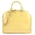 Louis Vuitton Alma Amarelo Couro envernizado  ref.777322