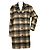 SET Urban Deluxe Cappotto al ginocchio a quadri beige blu taglia 40 GER, 44 IT - vista 6