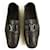 Louis Vuitton Men's Blue Epi Leather Moccasin Car Shoes Loafers 8 rubber soles  ref.777981