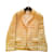 Chanel-Jacke aus orangefarbener Wolle 96P  ref.777989