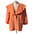 Peach Coat by Margaretha Ley, Escada Wool  ref.778004