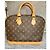 LOUIS VUITTON SAC ALMA PM MONOGRAMME Marron - vue 14