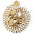 Chanel Gürtel goldenes Kettenmedaillon Metall  ref.778249