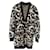 Chanel FW20/21 ALPACA COAT/KNITWEAR/JACKET Black White Cashmere Polyester Wool Metal Polyamide  ref.778292