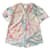 Chanel 13C CAMELIA Aquarell Shirt Mehrfarben Baumwolle  ref.778306
