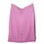 Chanel 1995 COLLECTION WOOL SKIRT Pink Silk Nylon  ref.778337