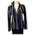 Autre Marque AGNES B TRENDIGE JACKE BAYADERE WOLLE T2 ODER T 40 Mehrfarben  ref.778339