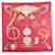 Hermès NEW HERMES QUINTESSENCE SCARF BY ZOE PAUWELS IN RED SILK SCARF  ref.778635