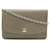 Timeless Chanel - Grey Leather  ref.778946