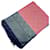 Gucci Schals Pink Blau Wolle  ref.779503
