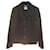 Veste d'uniforme Chanel avec camélia et cintre inclus Coton Polyester Noir Bleu Marine  ref.779535