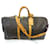 Louis Vuitton keepall 55 monogram shoulder strap Brown Leather  ref.779546