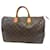Louis Vuitton Speedy 40 monogram Brown Leather  ref.779582