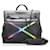 Louis Vuitton Taïga Rainbow Steamer PM M30339 Cuir Veau façon poulain Noir  ref.780115