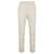 Pantalon coupe slim Bottega Veneta Coton Blanc Écru  ref.780124