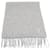 Yves Saint Laurent sciarpa di lana Grigio Cotone  ref.780159