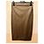 Pier Antonio Gaspari Bronze vegan leather skirt - view 2