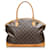 Louis Vuitton Brown Monogram Lockit Horizontal Marrone Tela  ref.781047