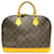 Louis Vuitton Alma Brown Cloth  ref.781223